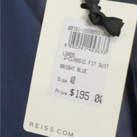 Reiss - Men’s Classic Fit Suit Vest - Picture 3 of 3